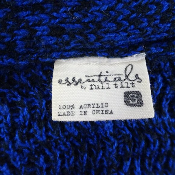 Essentials by Full Tilt Women Knitted Sweater Top Size S - Picture 5 of 7